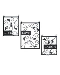 LIVE LOVE LAUGH WALL DECOR